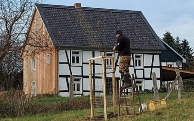 Streuobstwiese am Fischerhof angelegt