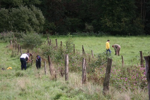 Müllaktion im Naafbachtal ab Ingersauel